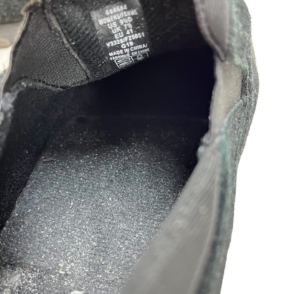 LAND'S END Genuine Leather Black Suede Loafers Casual Flats Low Top Shoes 9.5 D - Picture 14 of 16
